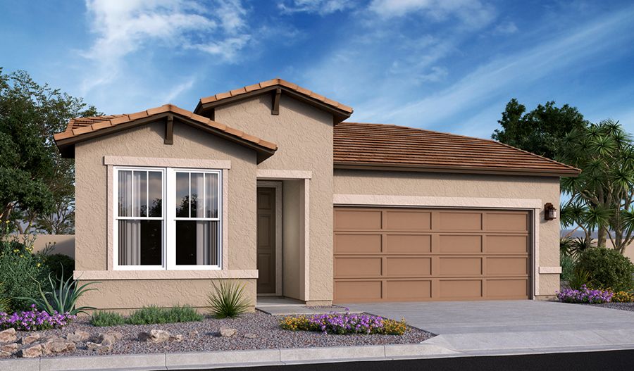 Sapphire-T920-ParksideAtGladdenFarms Elevation B:The Sapphire Elevation B