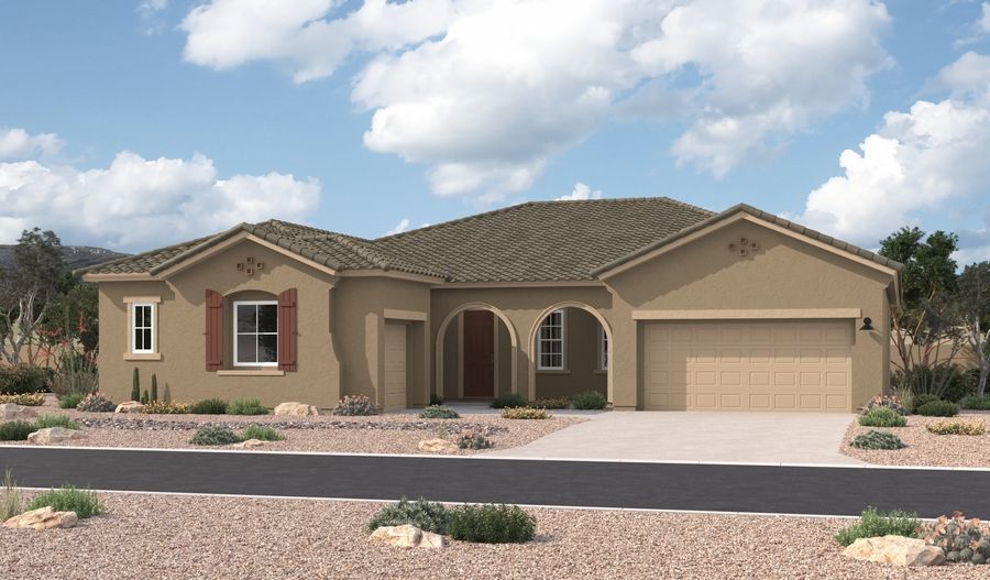 Hanford-T29H-SaguaroReserve Elevation A:The Hanford