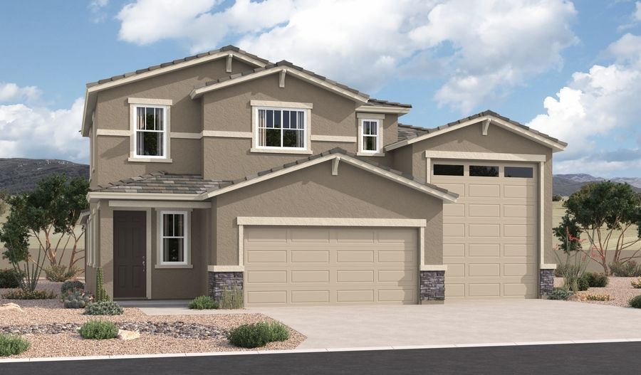 Zinc-T956-SkyVillageatRockingK Elevation B:Zinc elevation B