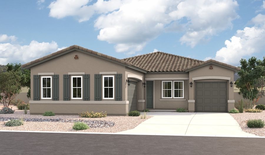 Townsend-T843-RiversEdge Elevation A:The Townsend Elevation A