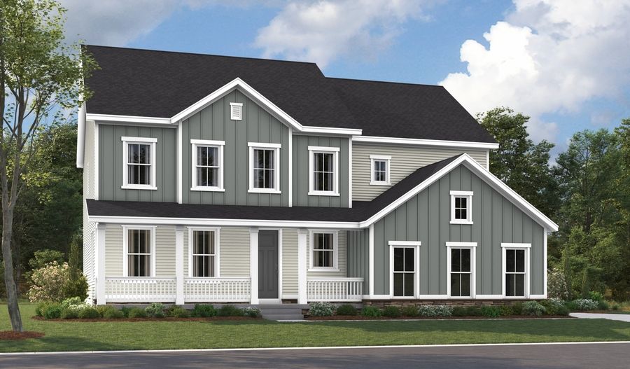 Preston-M898-LakeMargaret Elevation C:The Preston Elevation C