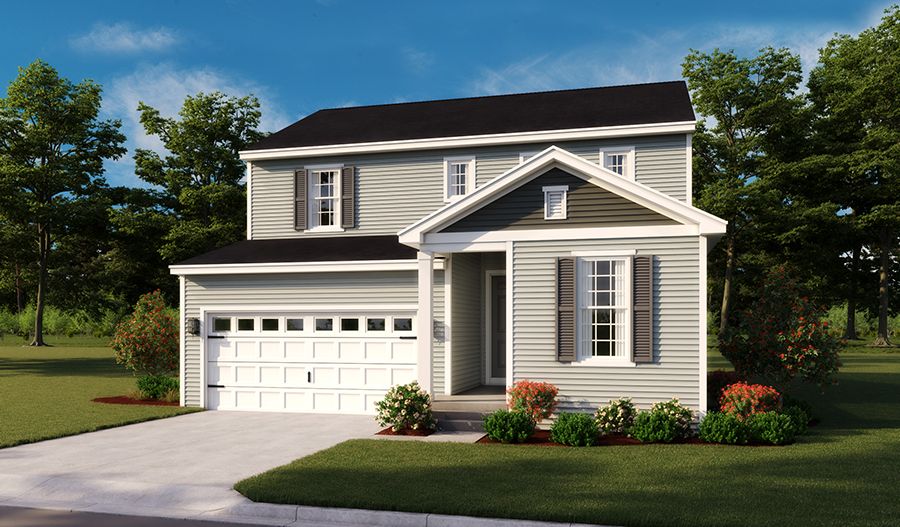 Citrine-MidAtlantic Elevation A:The Citrine - Elevation A