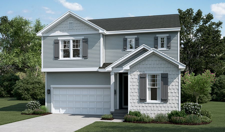 Moonstone-M914-MidAtlantic Elevation B (masterplan):The Moonstone - Elevation B