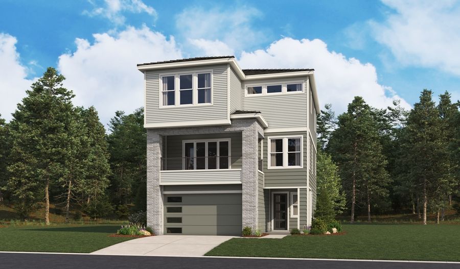 Carroll-D864-TheSummitatMeridian Elevation B:The Carroll Elevation B