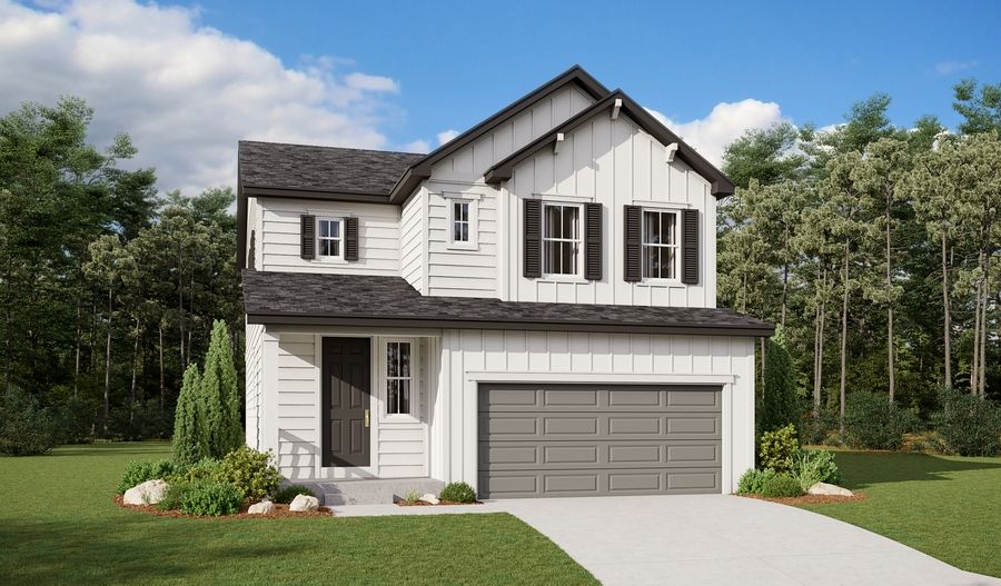Leah-D229-BanningLewisRanch Elevation A:The Leah Elevation A