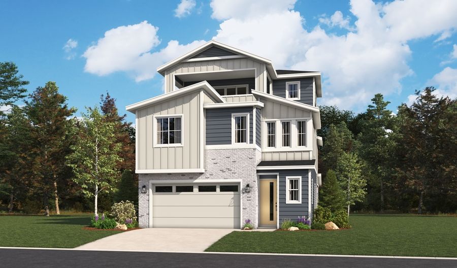 Bryant-D863-SierraAtAscentVillage Elevation A:The Bryant Elevation A