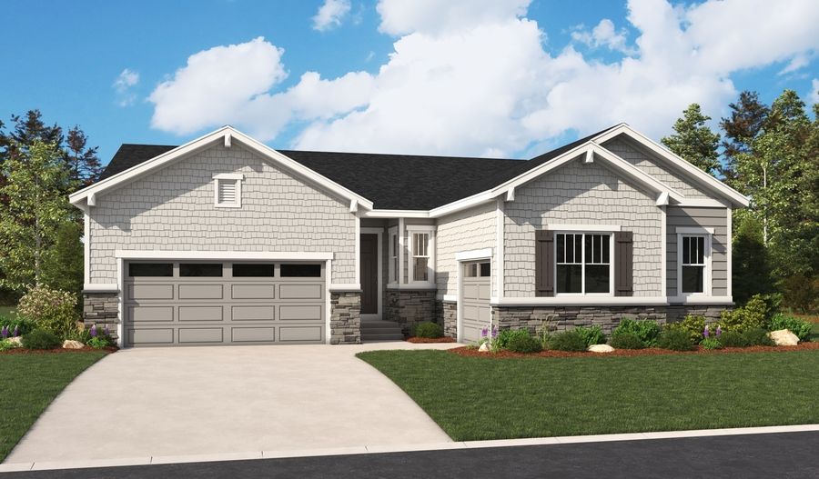 Pinecrest-D853-VistaPinesAtCrystalValey Elevation A:The Pinecrest Elevation A