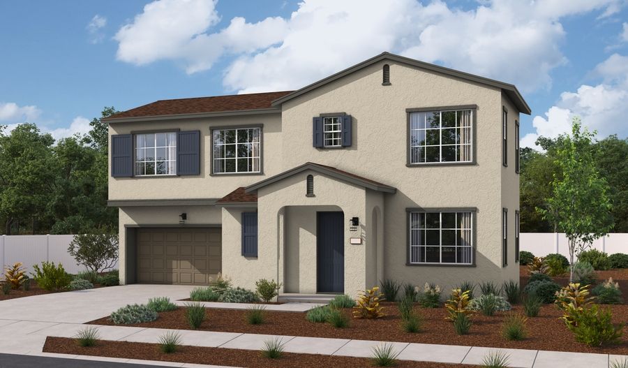 Newbridge-SA32-PalomaatSummitPark Elevation A:The Newbridge Elevation A