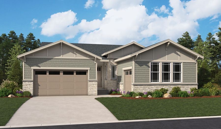 Riverbend-D853-PeakviewAtAscentVillage Elevation A:The Riverbend Elevation A