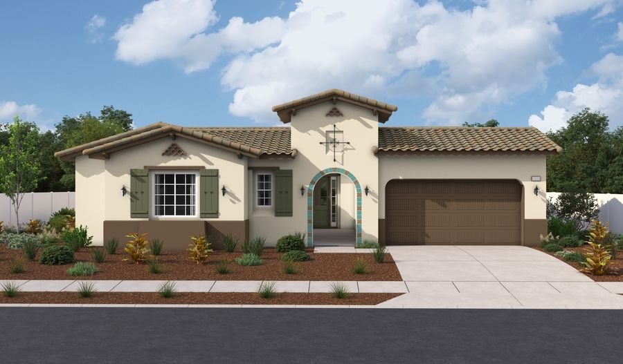 Malone-SA40-YorbaEstates Elevation A:The Malone Elevation A