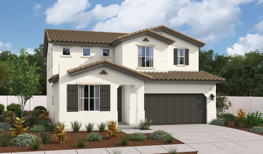 Fleming-S597-LaurelatSilverwood Elevation A:The Fleming Elevation A