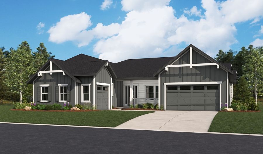 Hanford-D29H-ChateauatTheMeadows Elevation A:The Hanford Elevation A