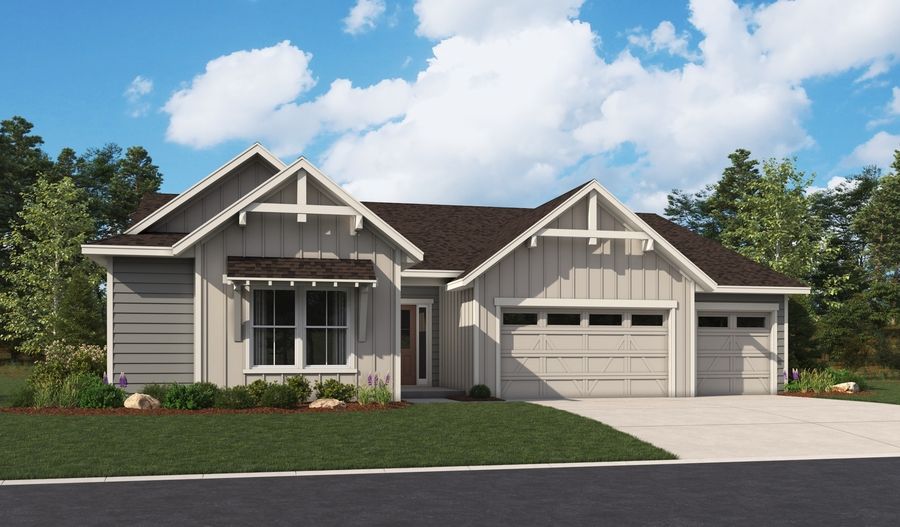 Holbrook-D31H-ChateauatTheMeadows Elevation A:The Holbrook Elevation A