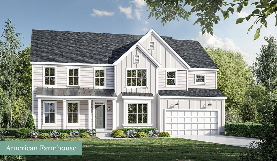 American Farmhouse with Optional Dining Room:Cedar