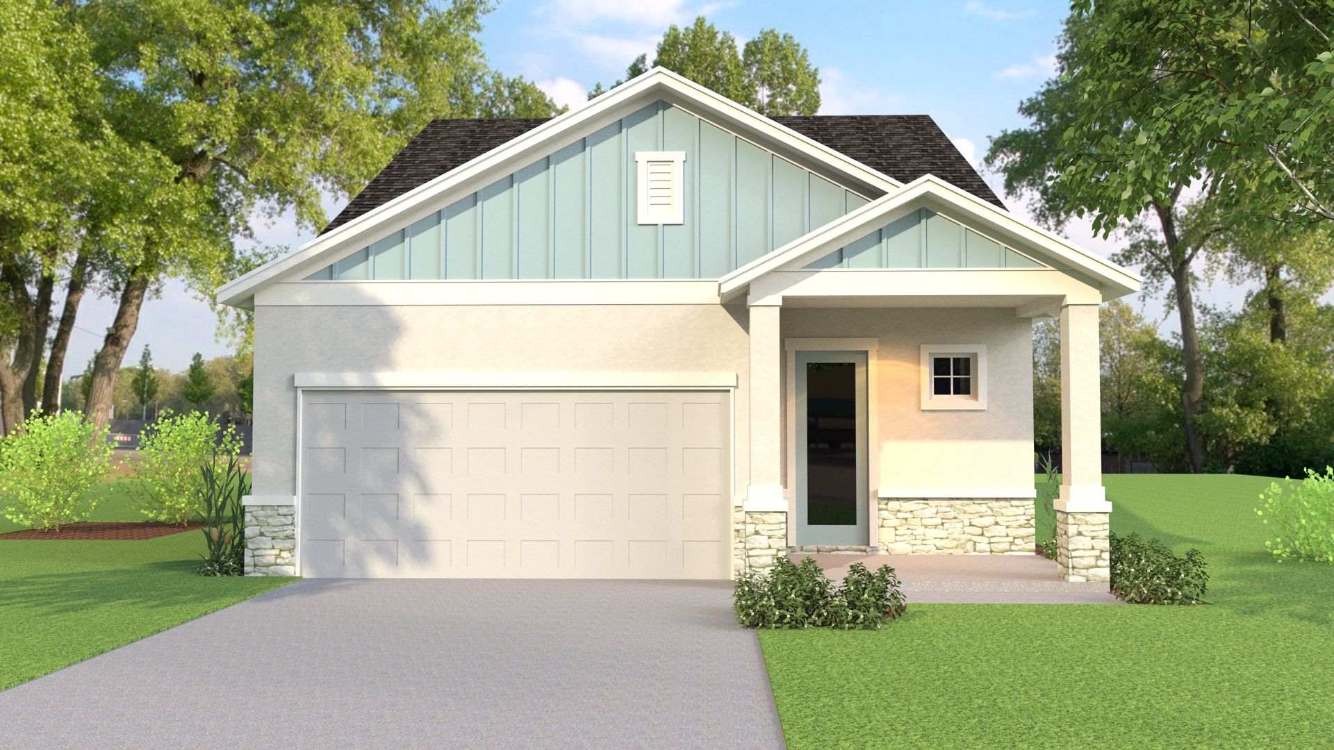 Exterior:Elevation A