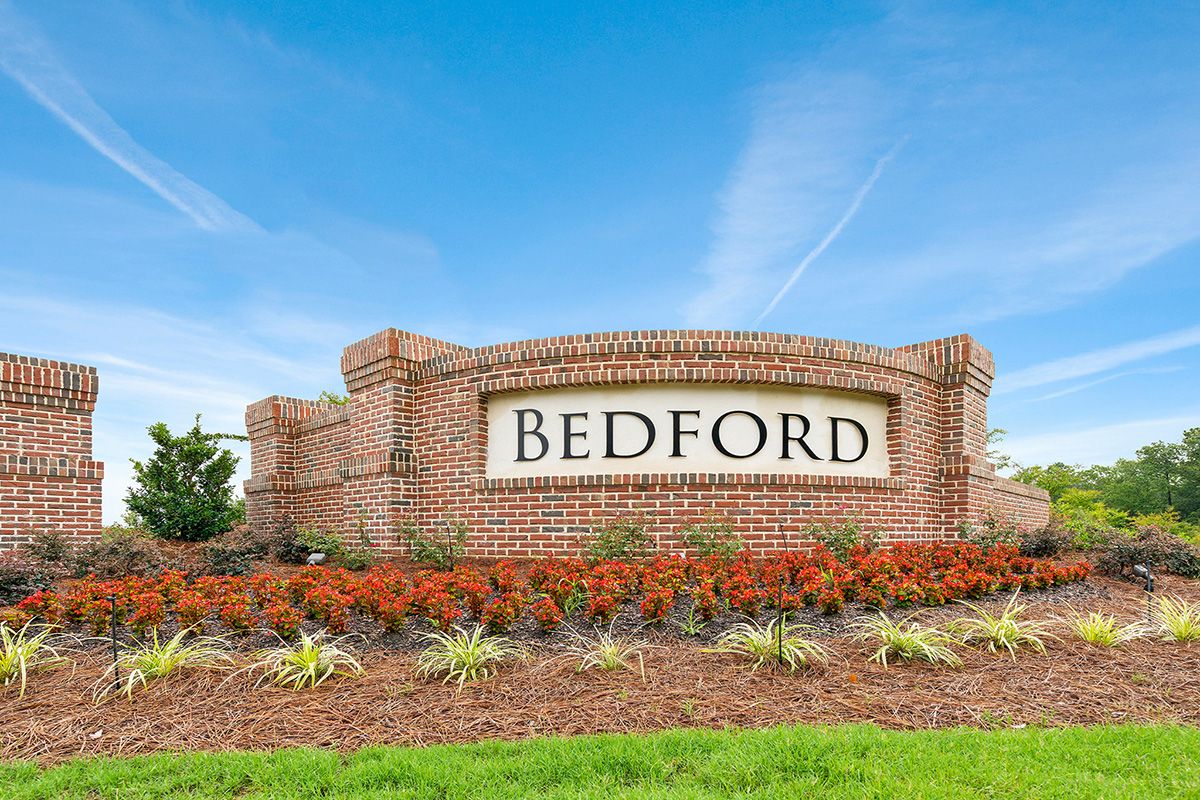 Bedford at Flowers Plantation by Mattamy Homes Entrance Monument