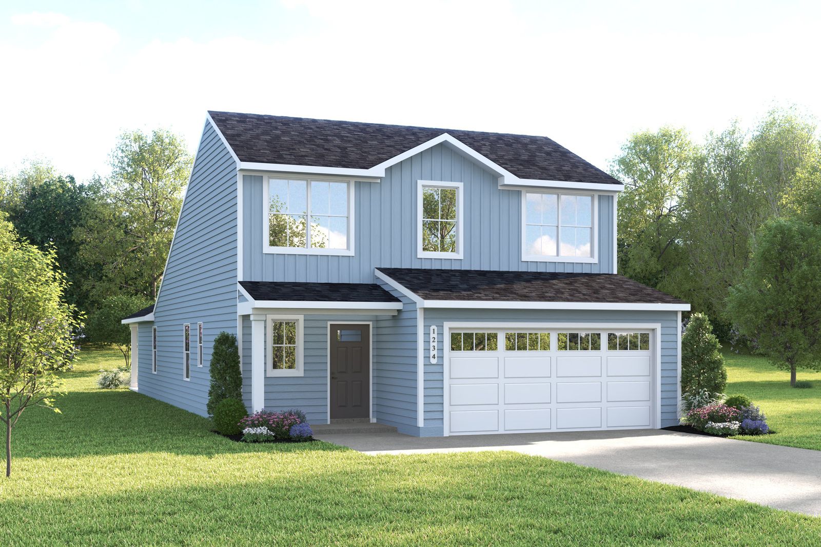 East Nashville living without the cost - new homes with 2-car garages near I-65 & Briley Pkwy!