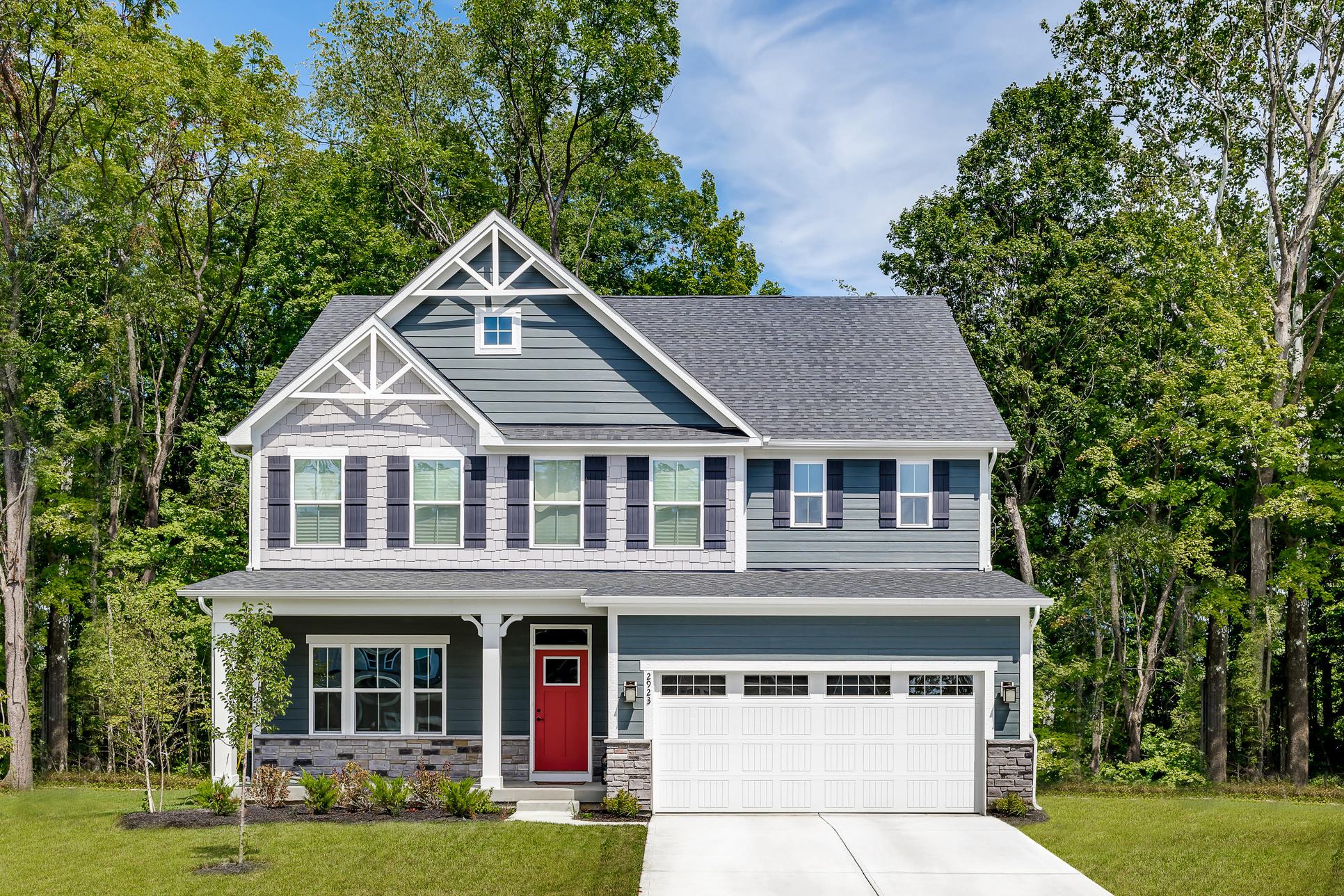 New homes near Rt. 228 with pool, clubhouse & finished basement options.:Enjoy a community pool, clubhouse and being only 3 minutes to Route 228 conveniences. For a limited time, included finished basement on select homesites. Schedule a visit to learn more!