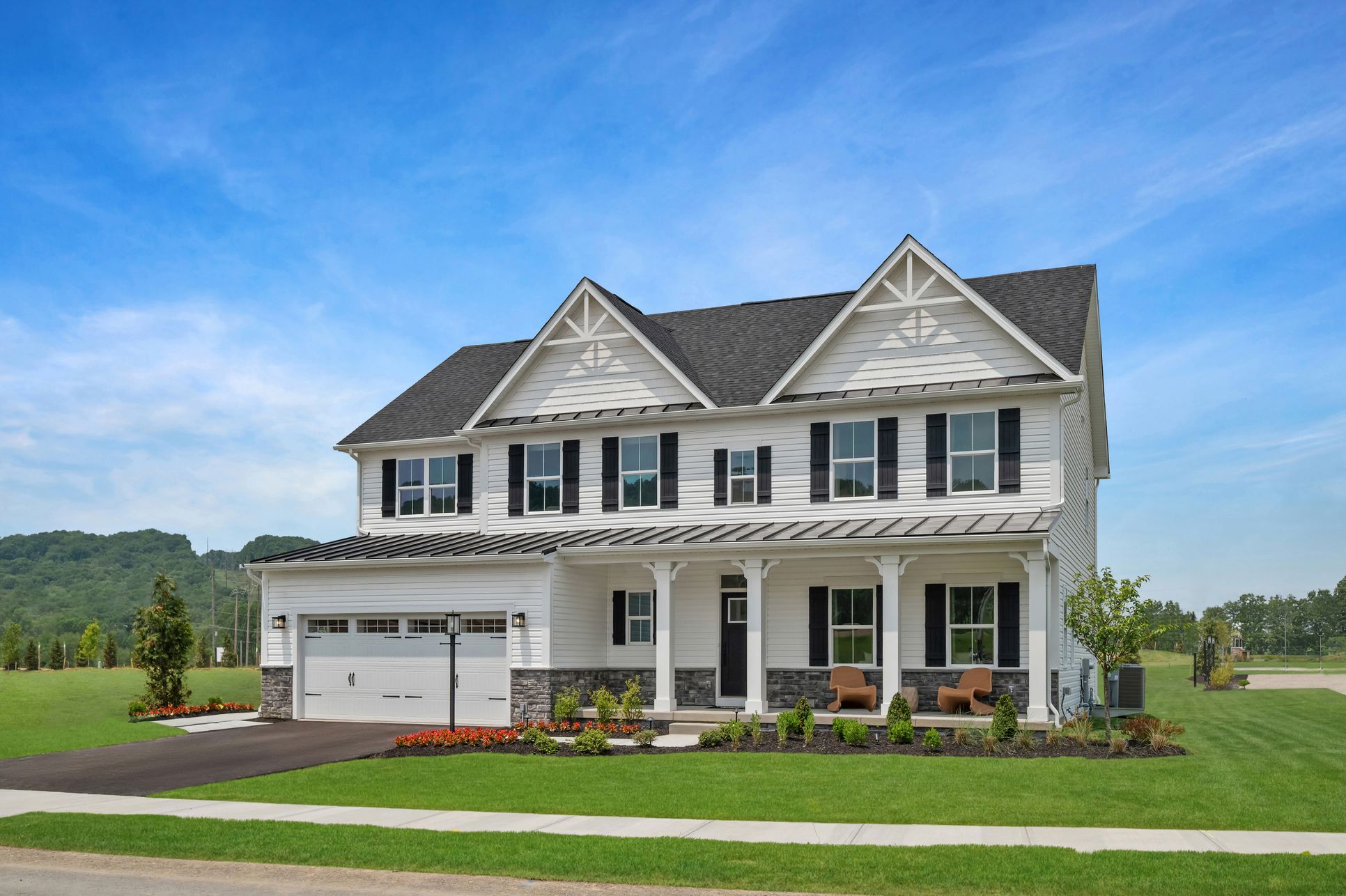 New homes near Zelienople with pool, clubhouse, fitness center & pickleball court.:The only new single-family homes in Seneca Valley Schools with a community pool, clubhouse and pickleball court. Click here to schedule a visit and tour the decorated model home.