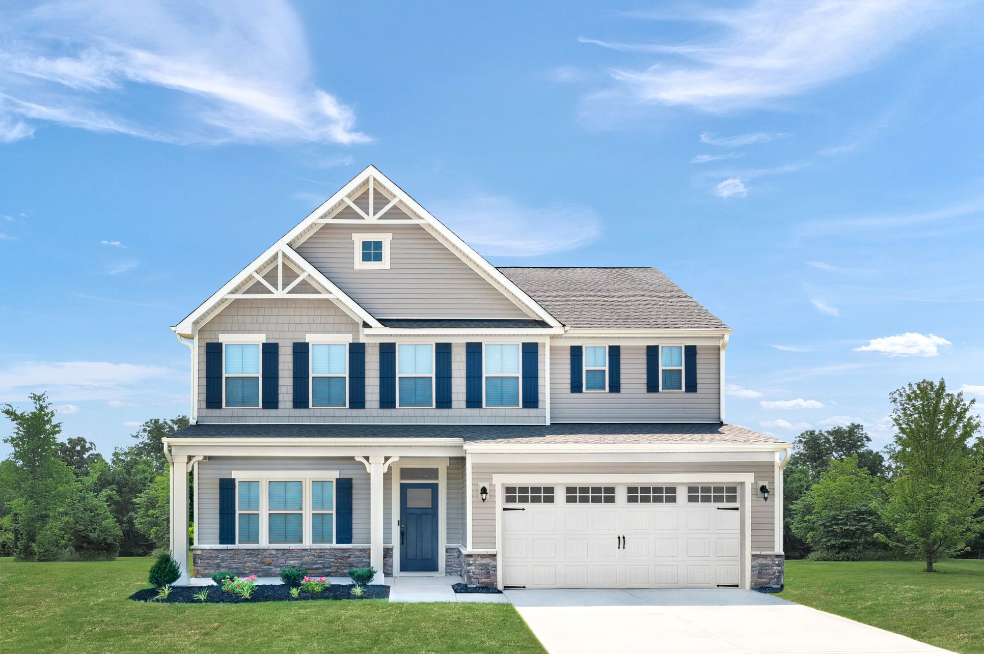 Country charm meets modern living--new 2-story and ranch homes with upgraded finishes in Chardon!:Interested in touring our model, seeing our homesites, and exploring our design boards? Schedule your appointment!