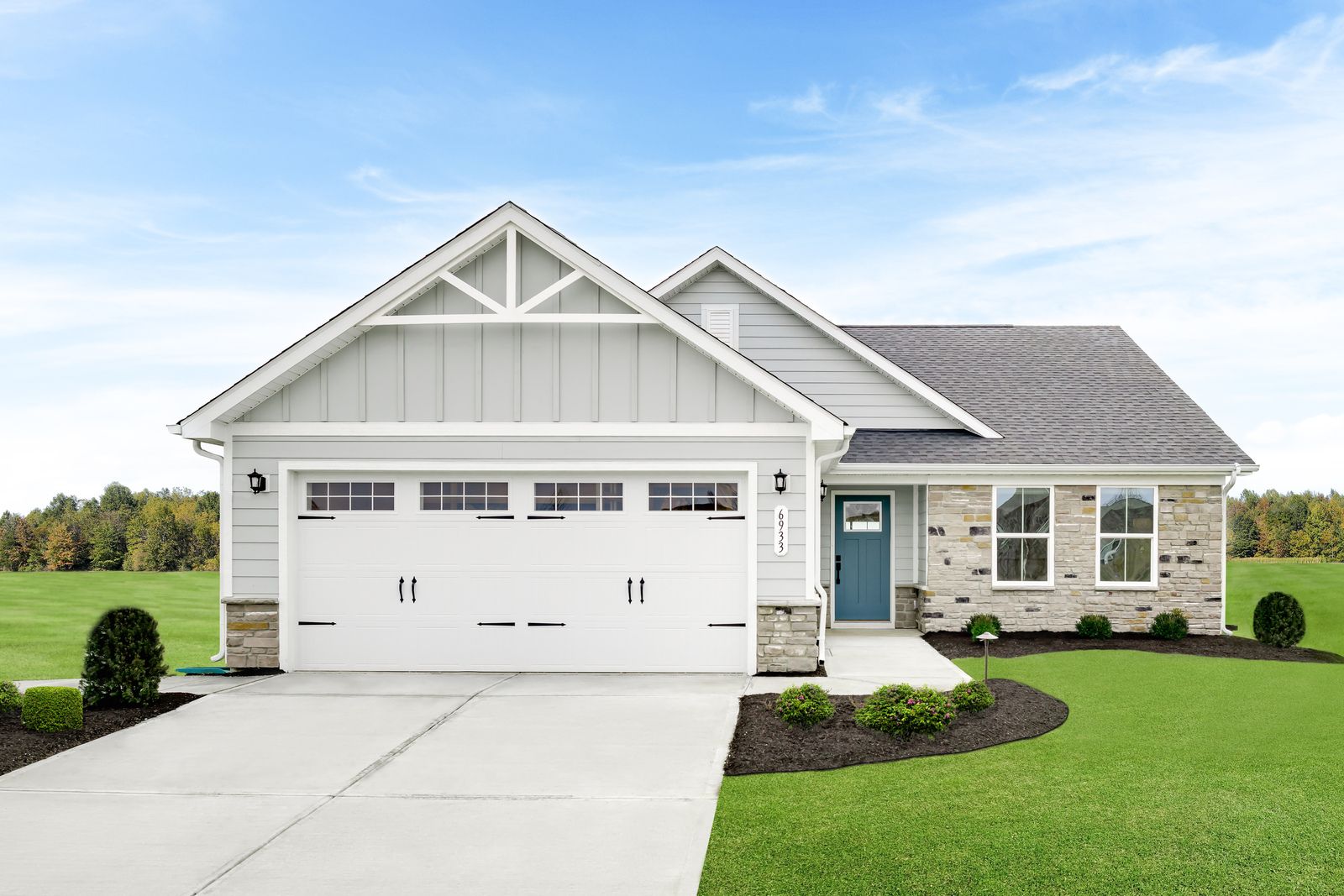 One-level living in Fuquay Varina with outdoor space and lawn care included.:Large homesites and outdoor living spaces with lawn maintenance included! Don't settle for less, Schedule your appointment to learn more!