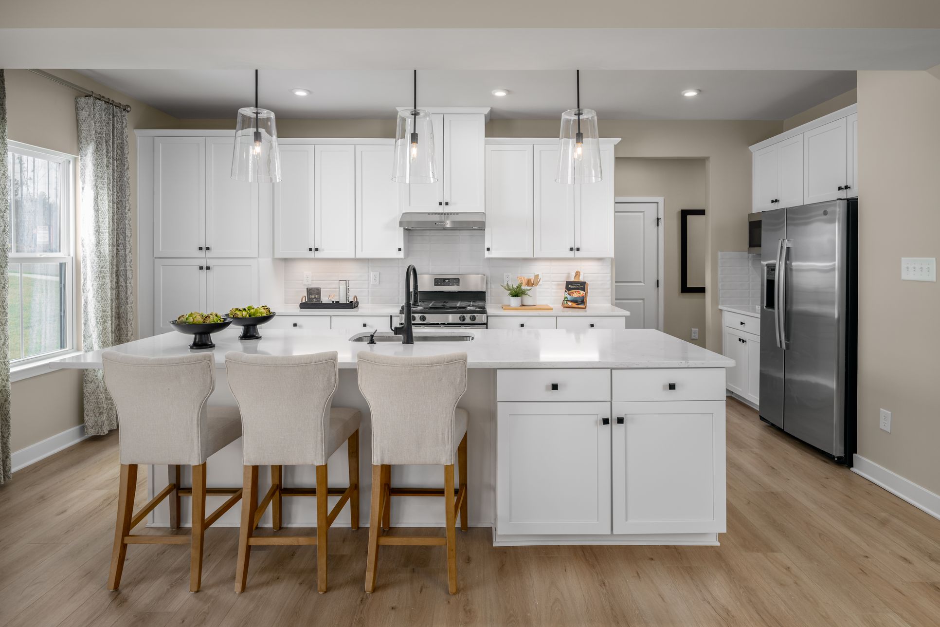 Mogadore's first new homes in years - a sleek, modern, kitchen ready for your signature recipes