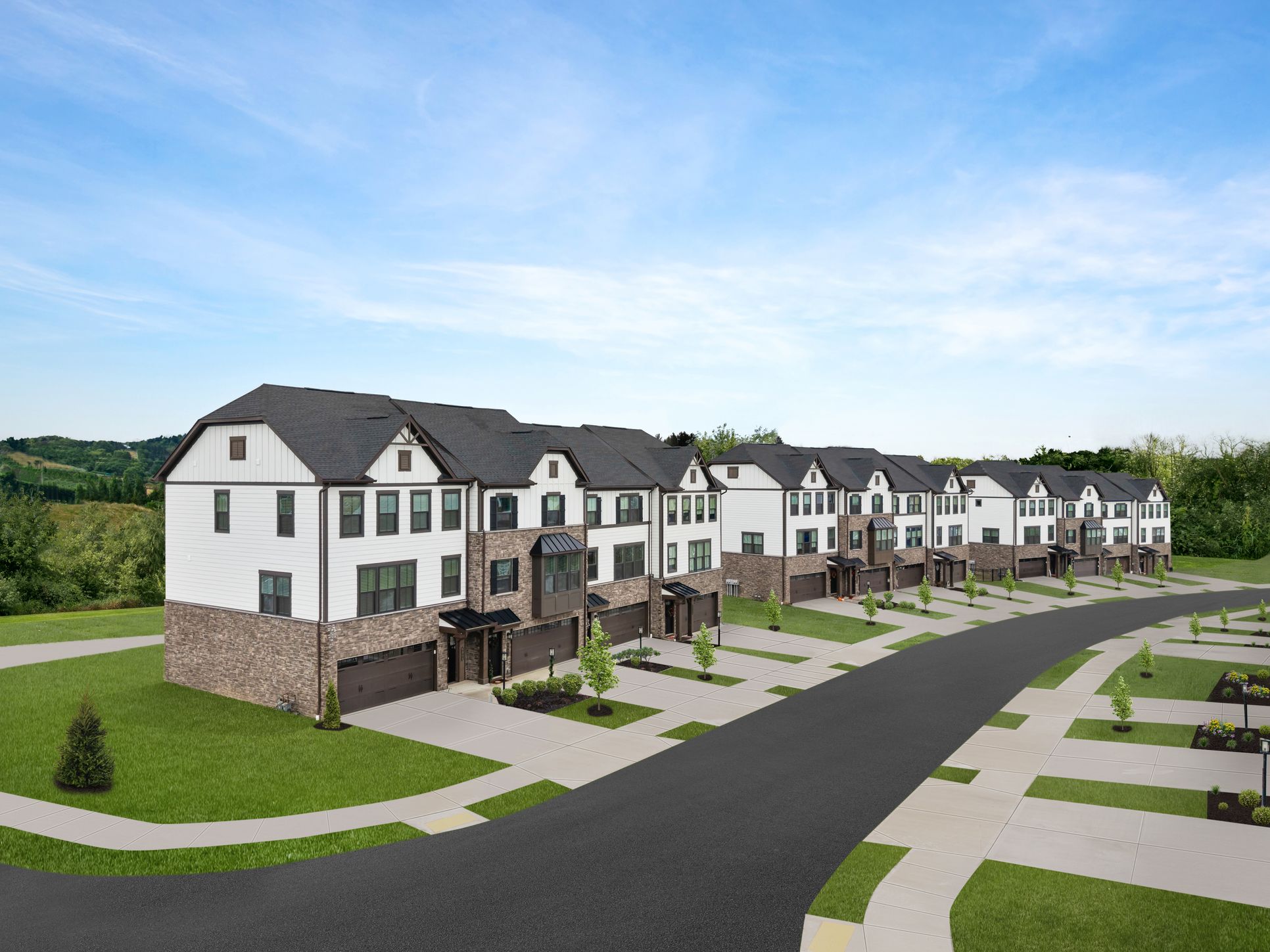 New townhomes in Mars School District with pool, clubhouse & low-maintenance living.