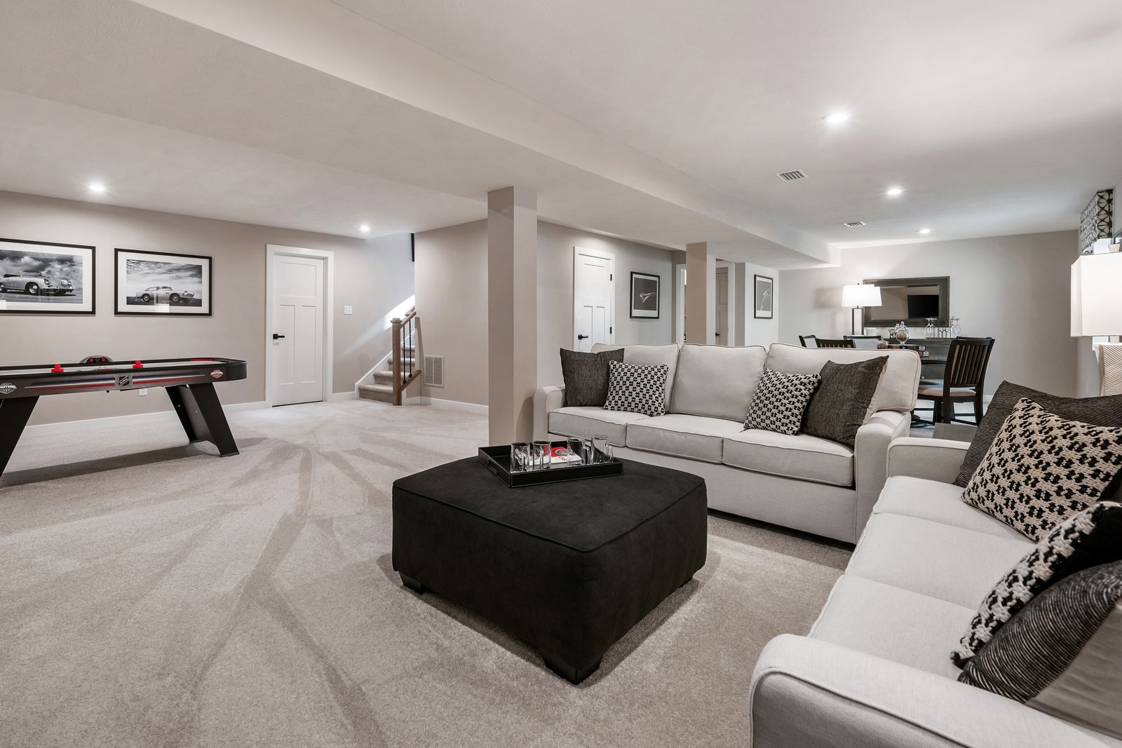 Included finished basements--get ready to host movie nights and game days!