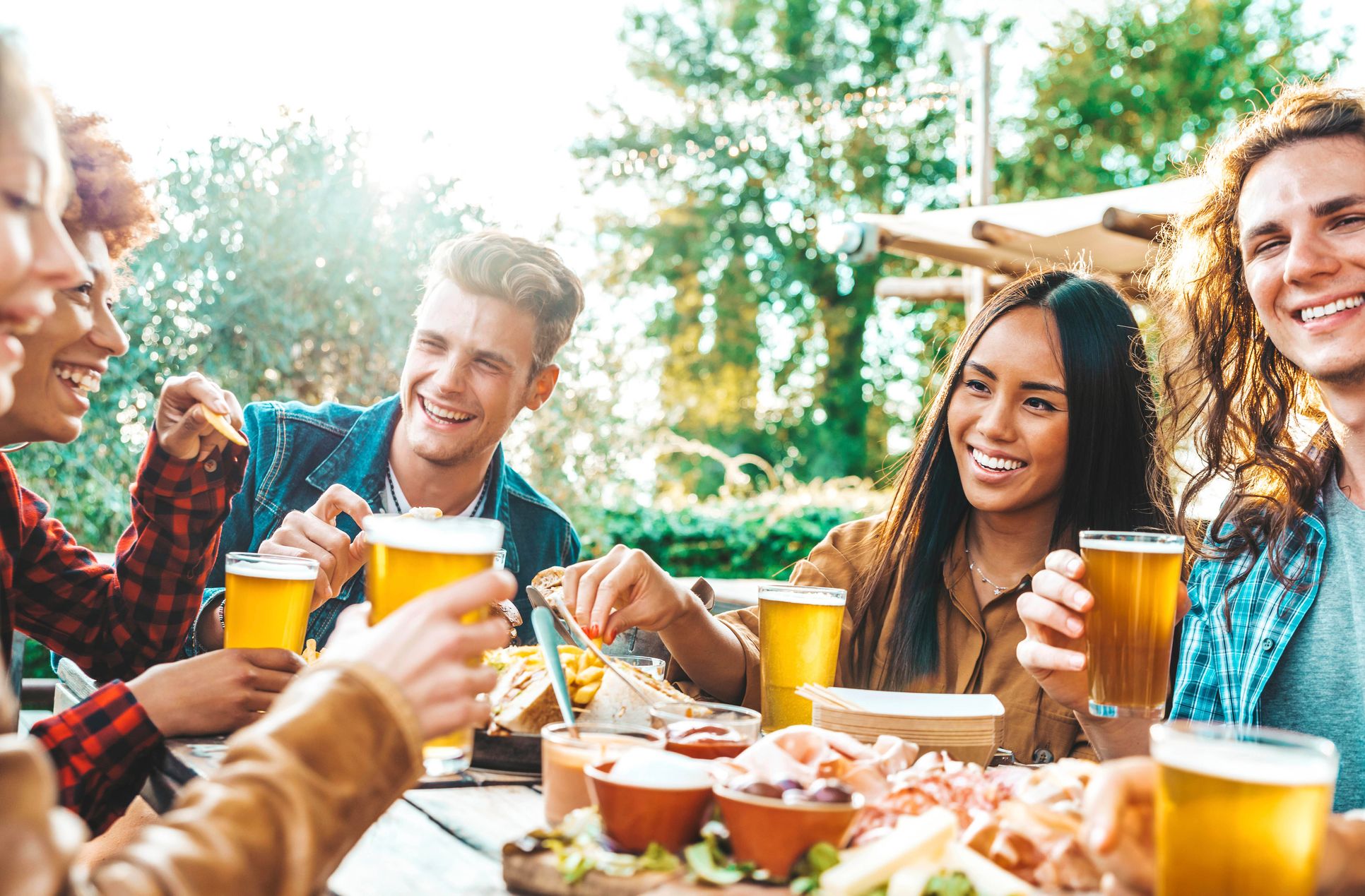 You'll love relaxing in your private backyard space with options for a beautiful nature view