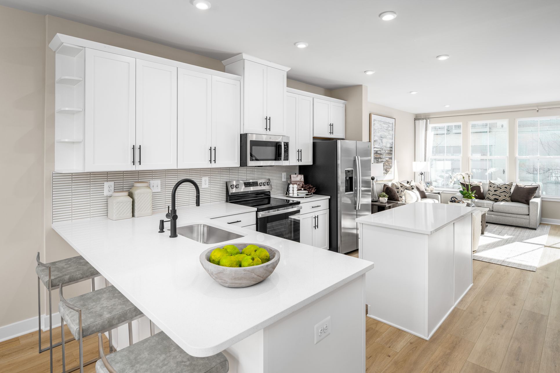 Finally, more space, garage parking, and outdoor living in a brand-new DC townhome.