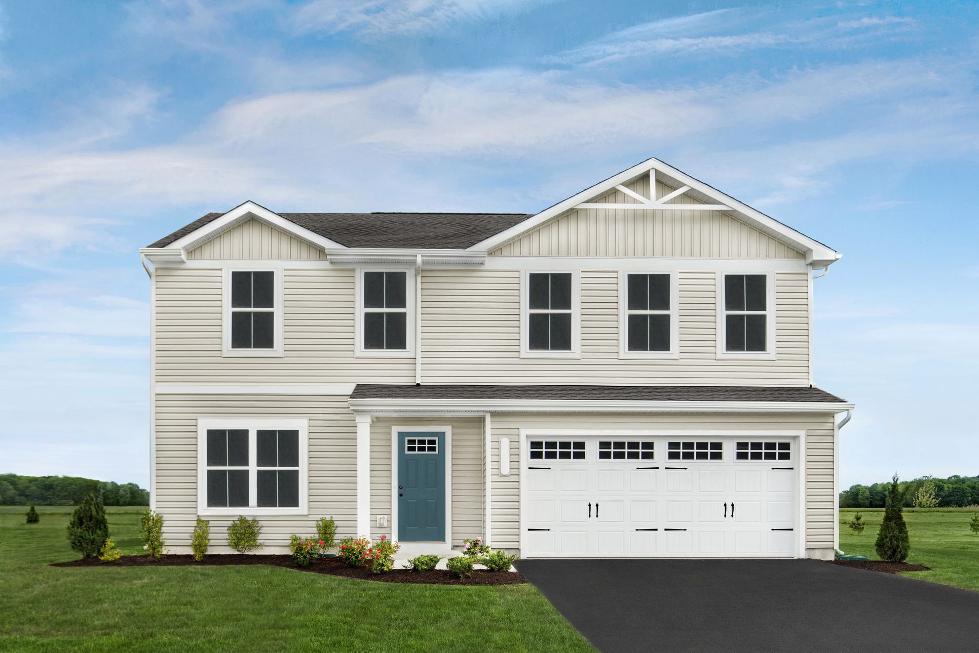 New single-family homes with garages in an amenity-filled community in Amelia Courthouse!
