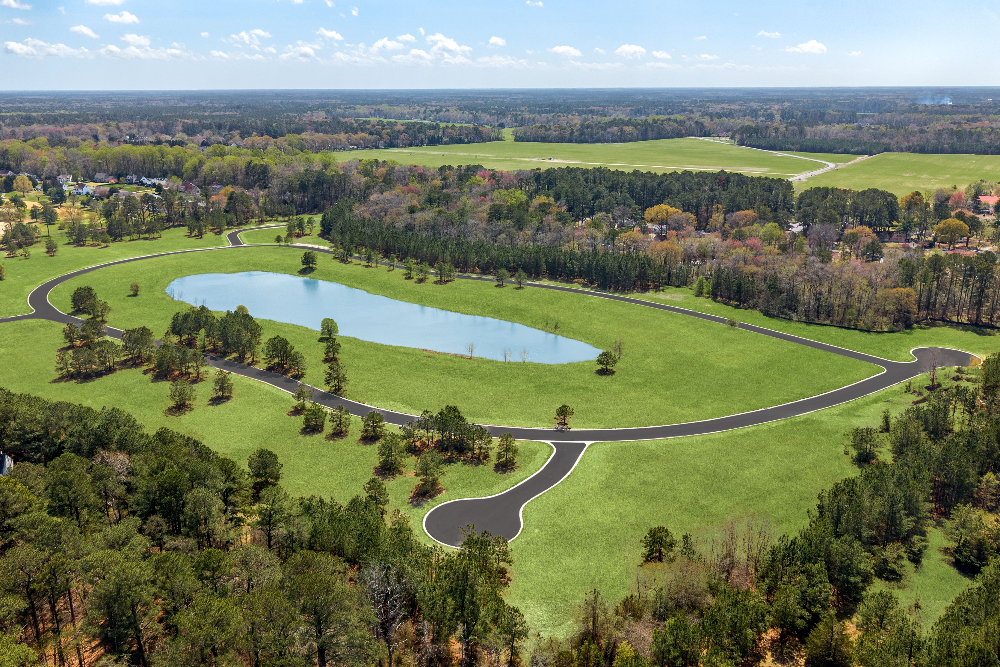 Discover an enclave of estate homes tucked away within an established golf course community