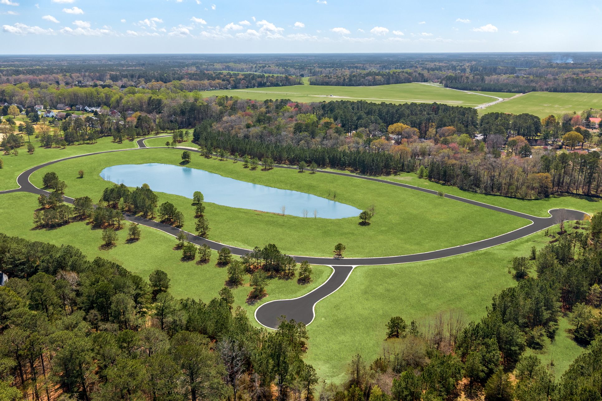 Discover an enclave of estate homes tucked away within an established golf course community