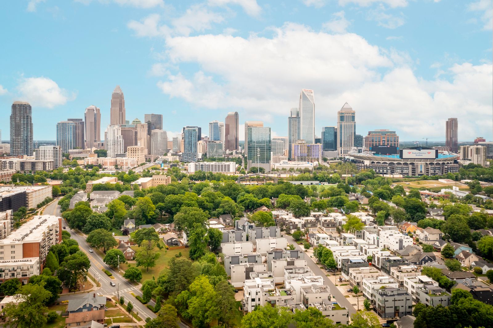 Be minutes from Uptown and South End without the noise or constant rush.