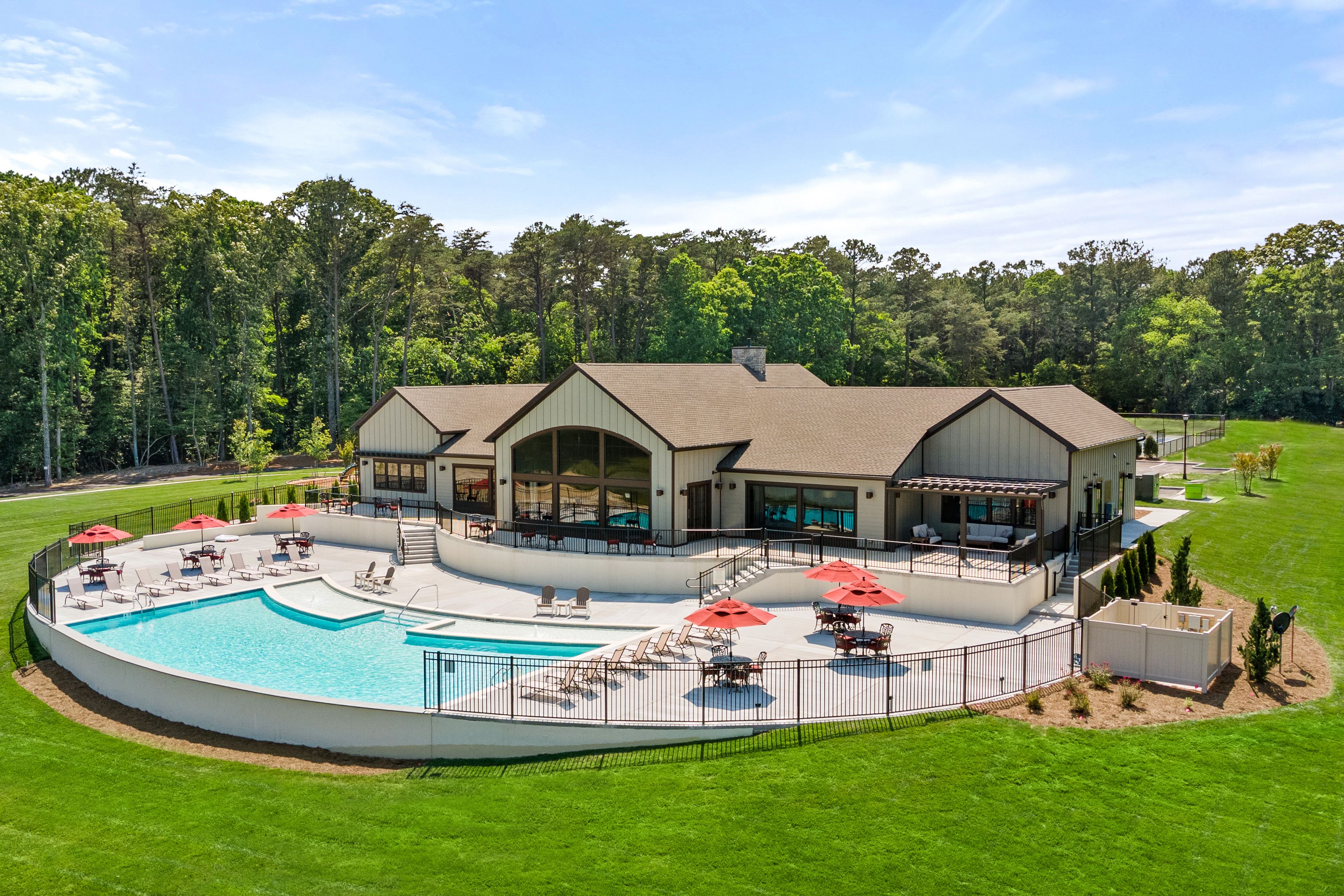 The completed amenities are ready from day one. Enjoy a pool, the Lodge, pickleball, and more!:This is more than just a neighborhood - vineyard-inspired, resort-style amenities & more await. Schedule a visit to learn why we have sold 13 homes in the past 30 days!