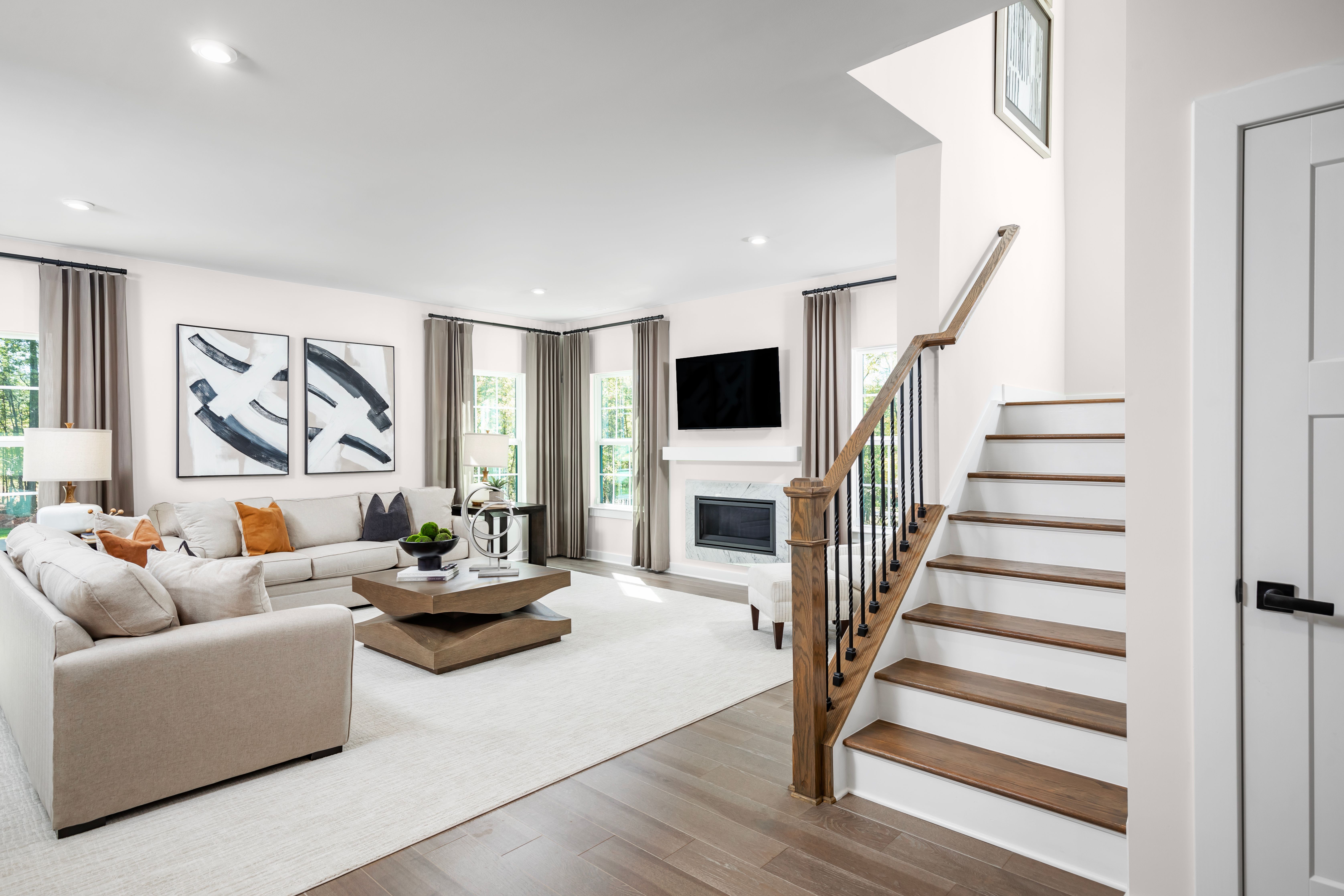 Bright, open-concept homes with flowing layouts perfect for entertaining:Celebrate life&rsquo;s moments with ease in bright, open-concept homes where elegant design meets everyday function. The kitchen flows into spacious living areas &ndash; perfect for entertaining and family fun.