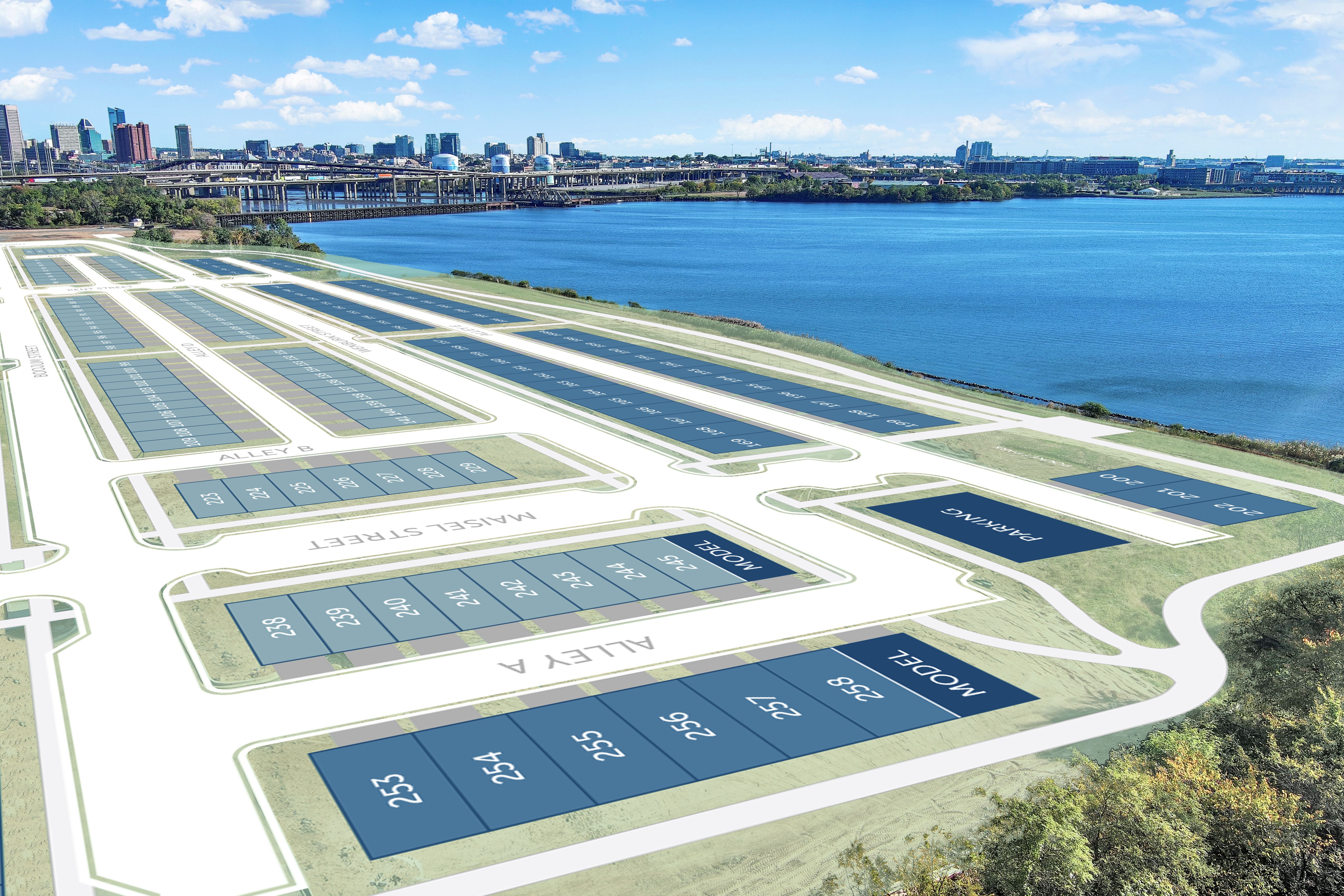 Open House: Sat & Sun 12-3 pm | Discover modern waterfront townhomes with rooftop views