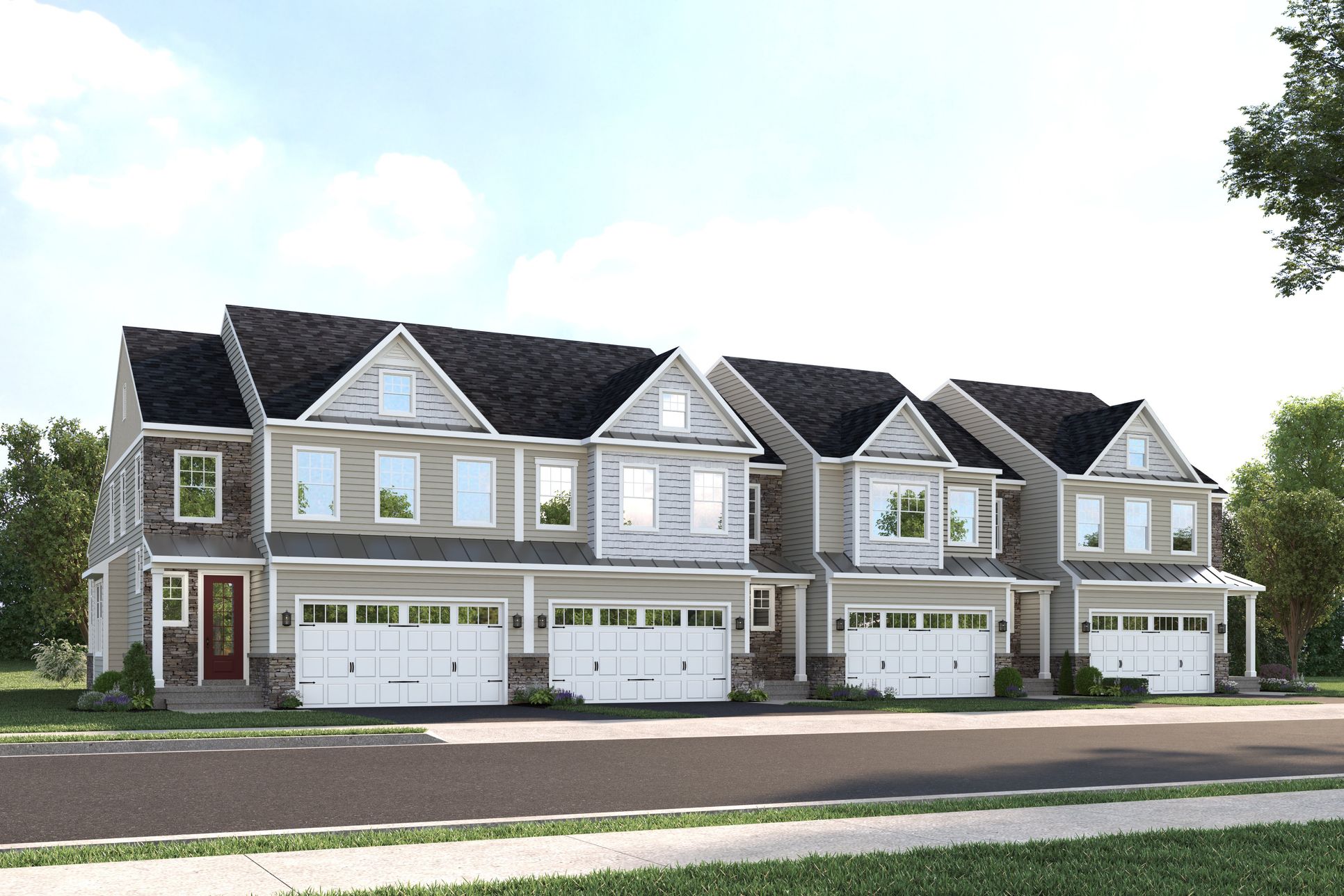 Luxury 55+ shore living made easy – first-floor designs and included upscale finishes