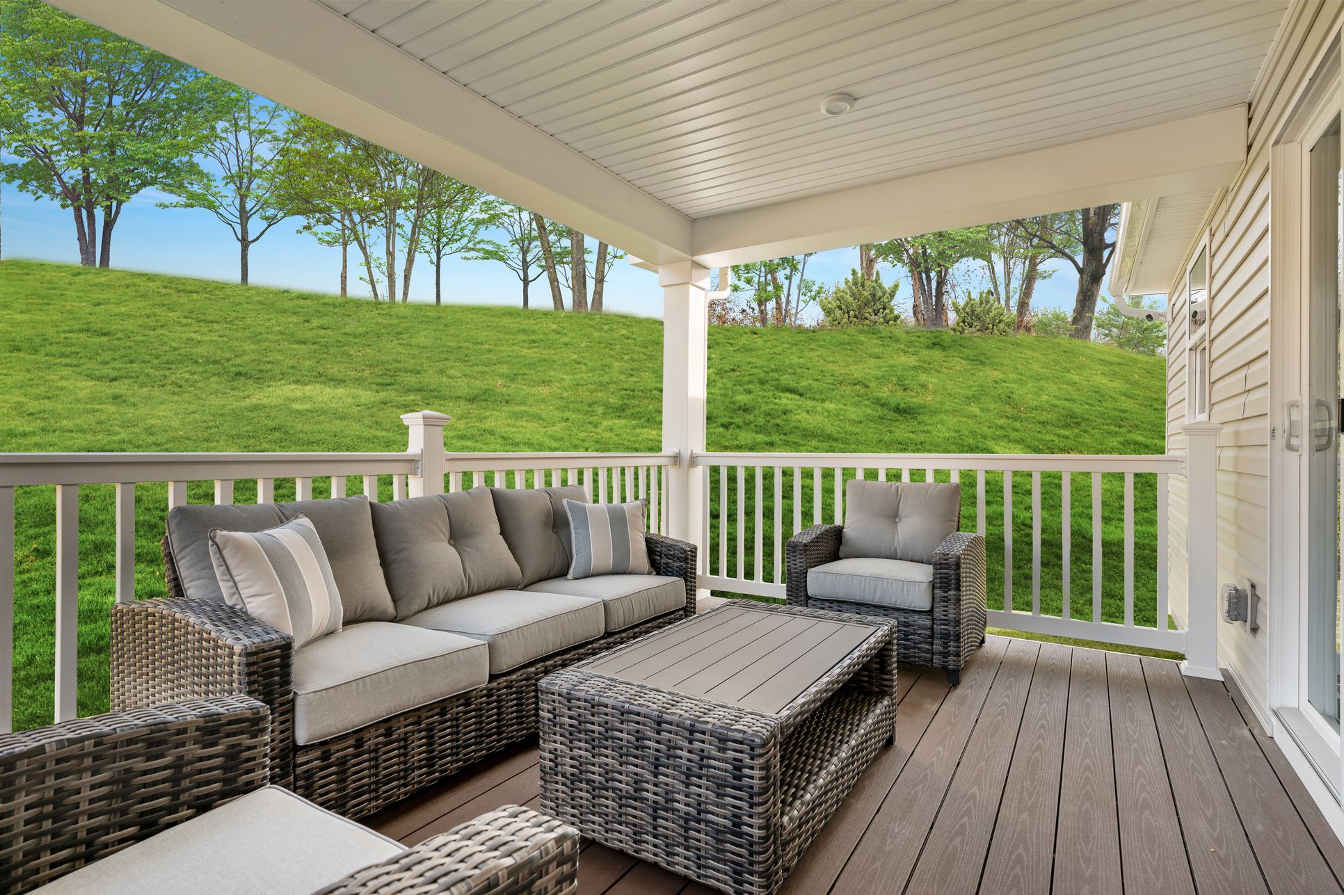 Extend living space w/ an optional rear covered deck - The perfect outdoor retreat rain or shine!