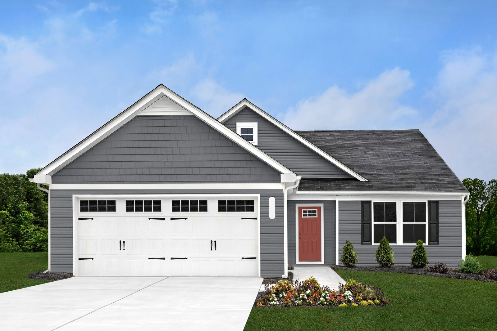 NEW HOMES WITH ALL APPLIANCES AND TWO-CAR GARAGES INCLUDED