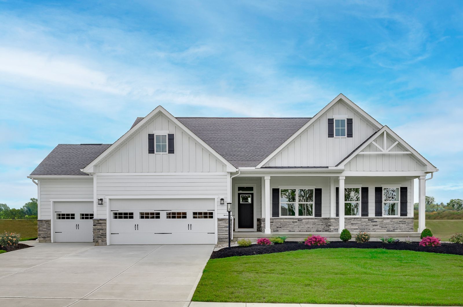 NEW HOMES ON 1-ACRE HOMESITES WITH 3-CAR GARAGES INCLUDED