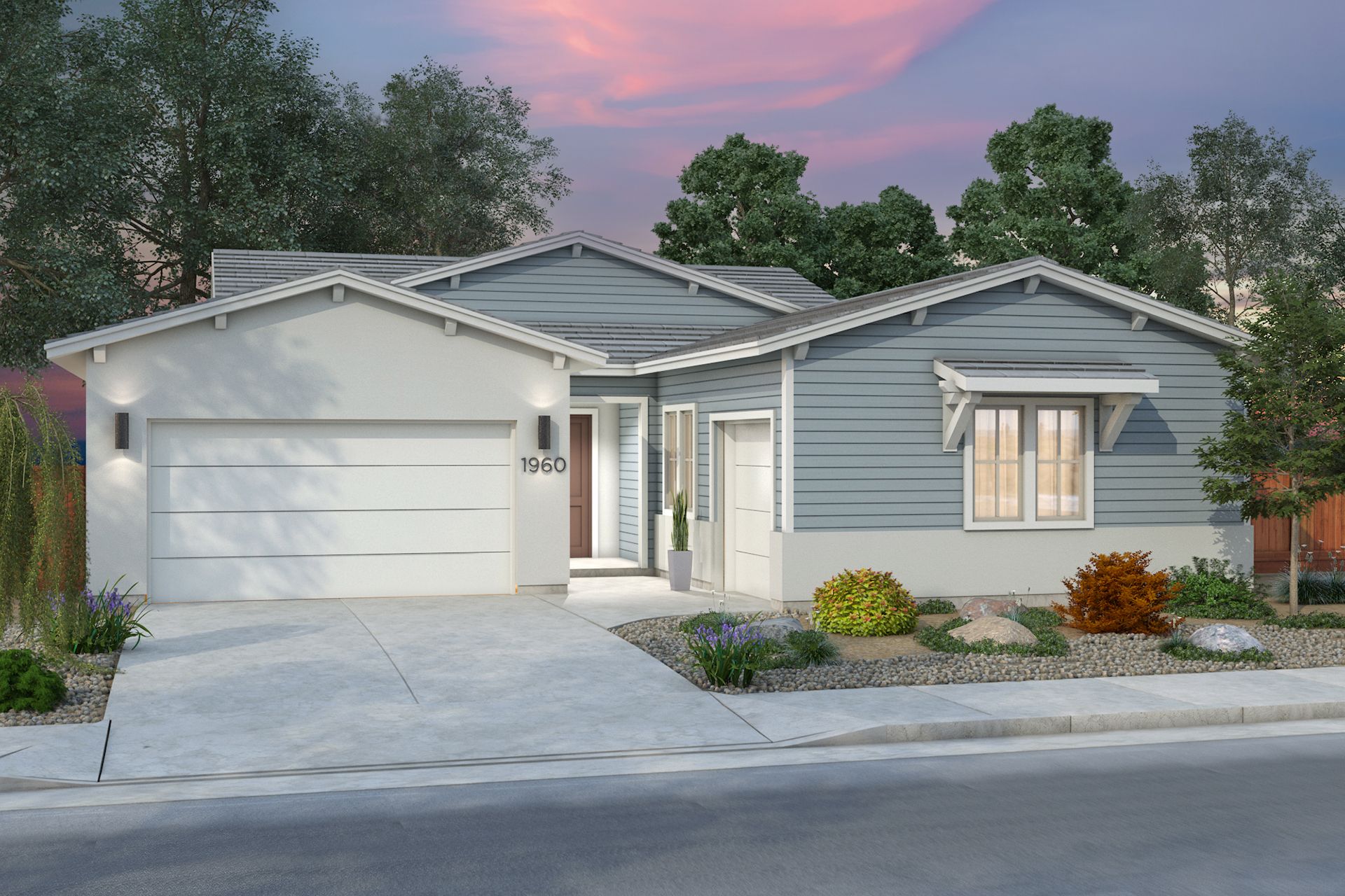 Exterior:Plan 4 Model Home
