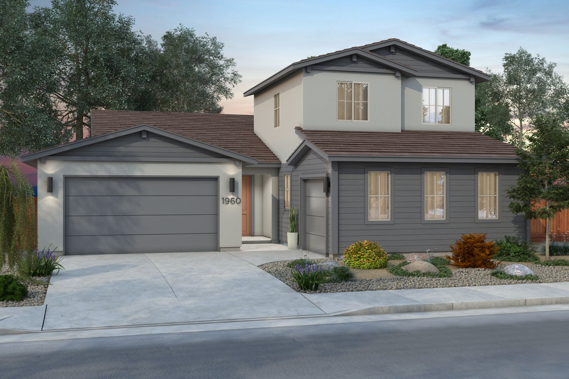 Exterior:Modern Ranch - Scheme 5