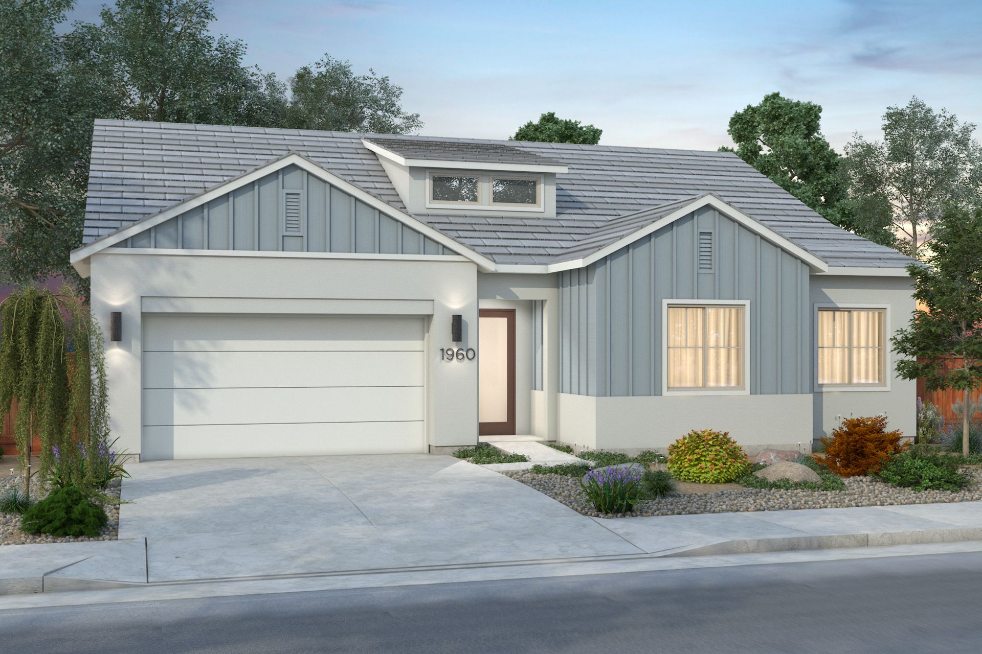 Exterior:Modern Farmhouse - Scheme 4