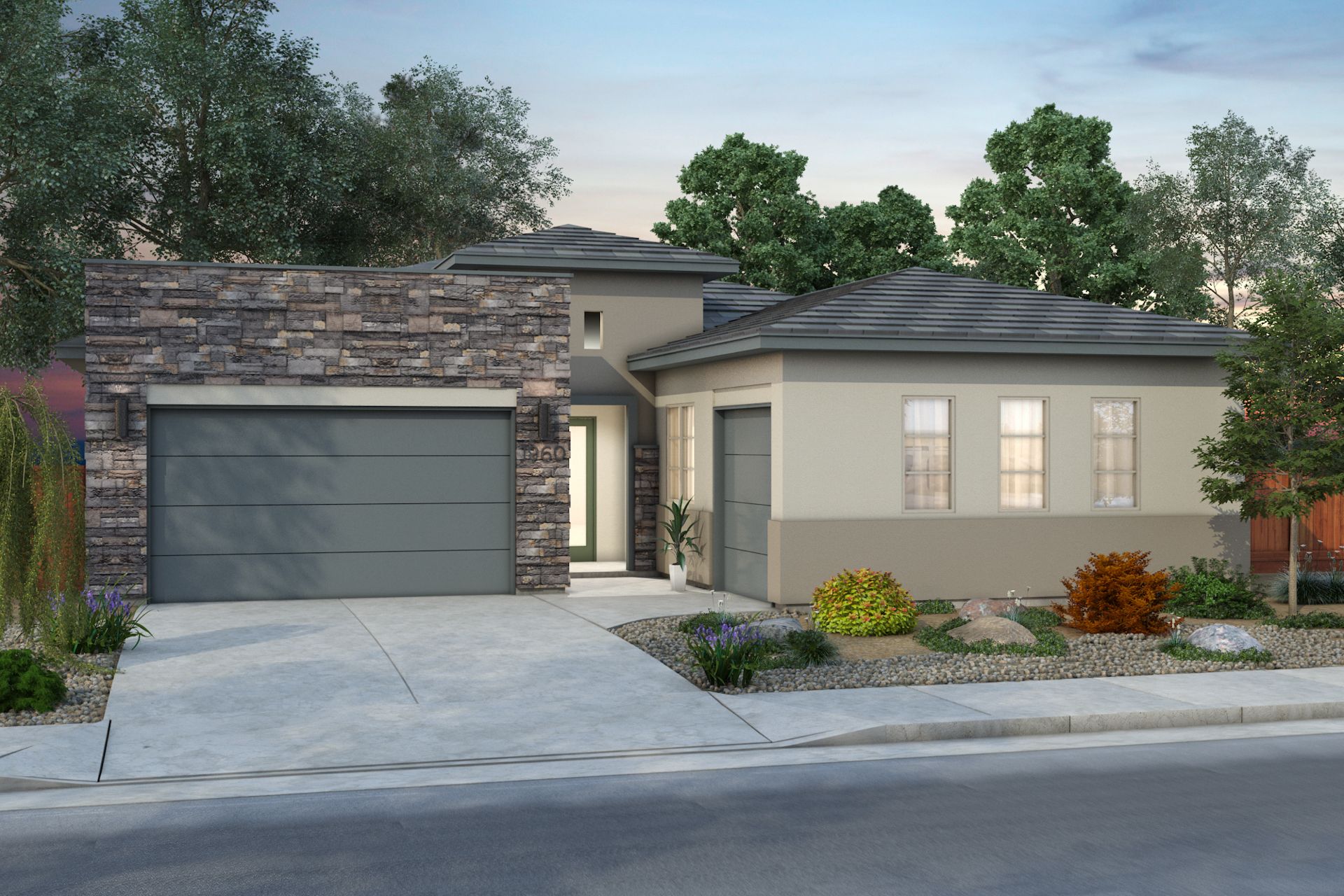 Exterior:Desert Contemporary - Scheme 9
