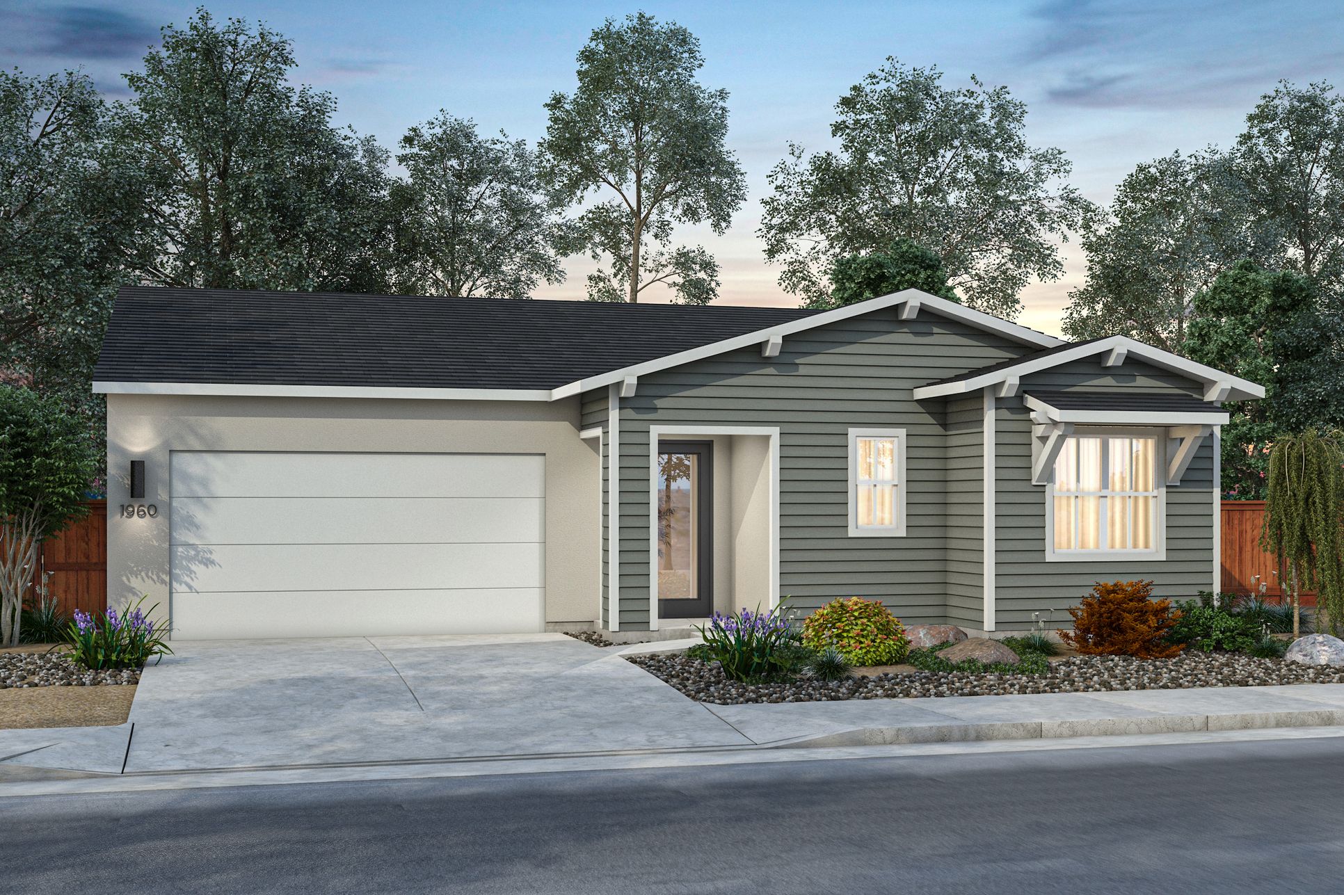 Homesite 121 - Modern Ranch in Color Scheme 8