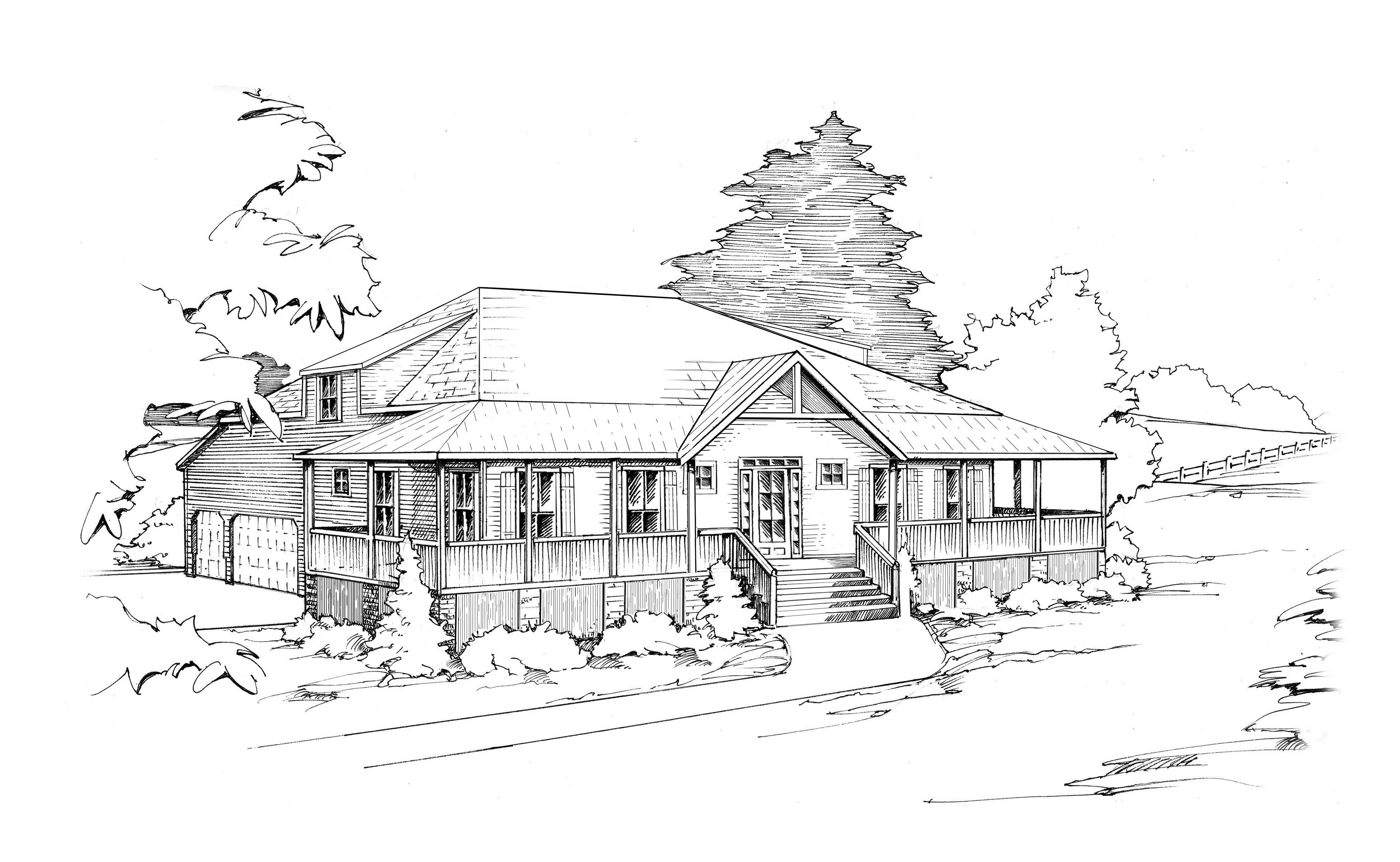 Aiken B Plan at Saddlehorn in Pelzer, SC by Saddlehorn