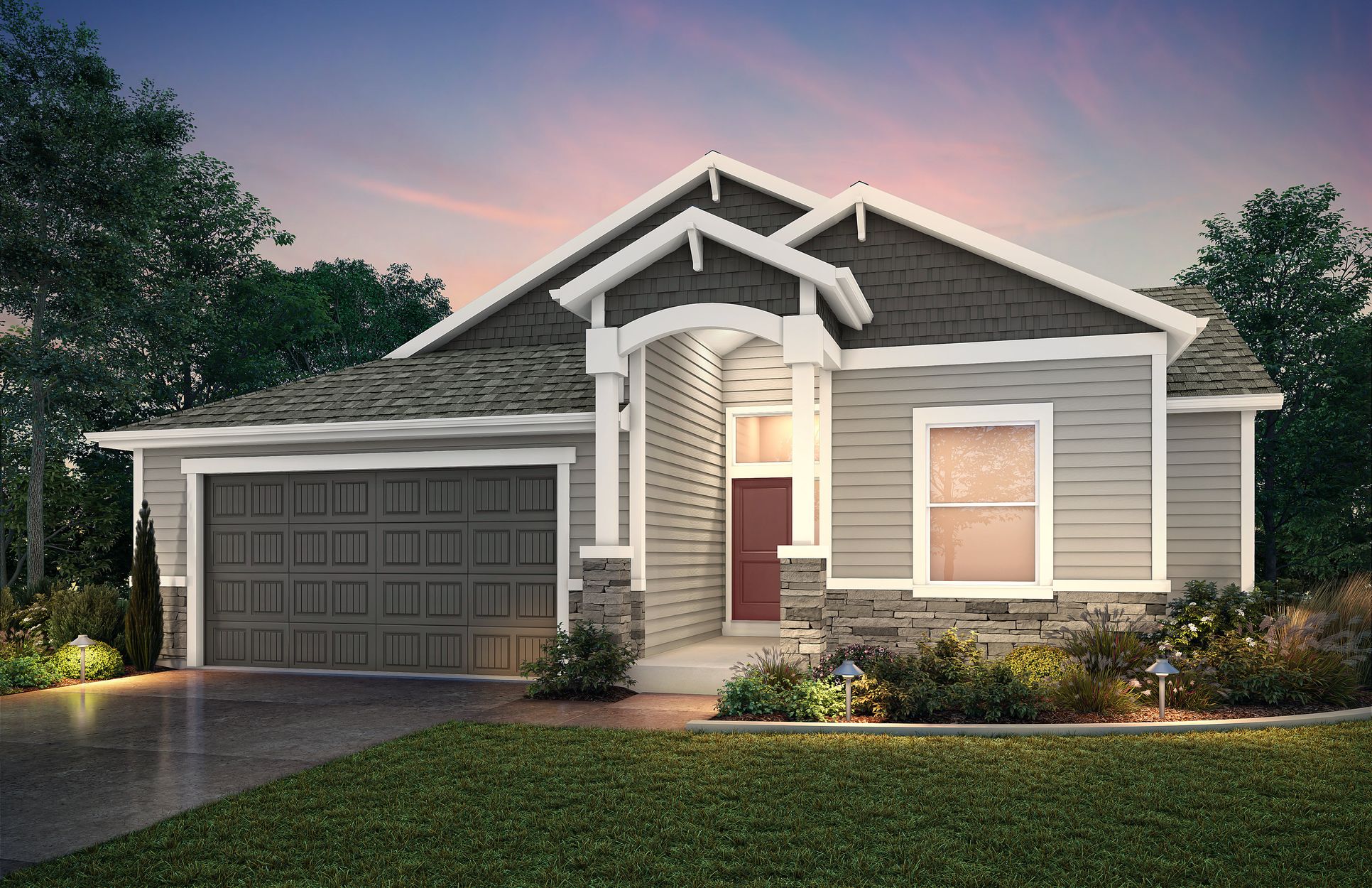 Elevation B:Augusta