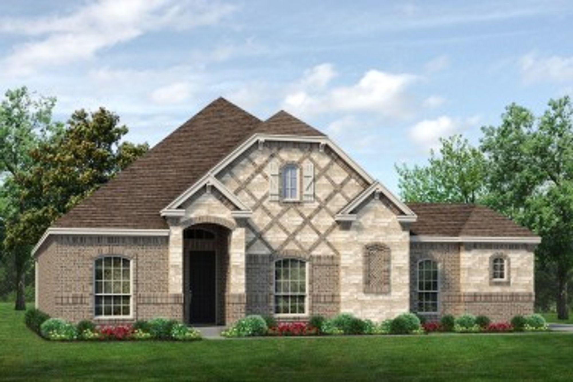 The Nottingham I Plan at Build on Your Lot with Sandlin Homes in North