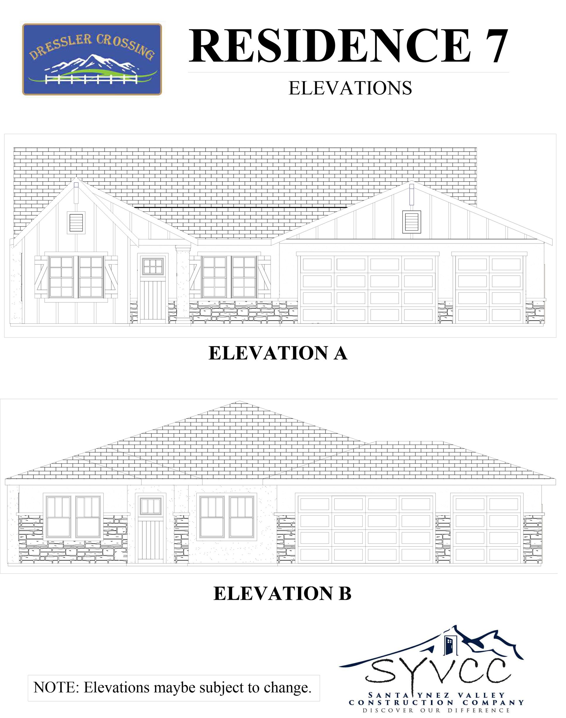 Elevations